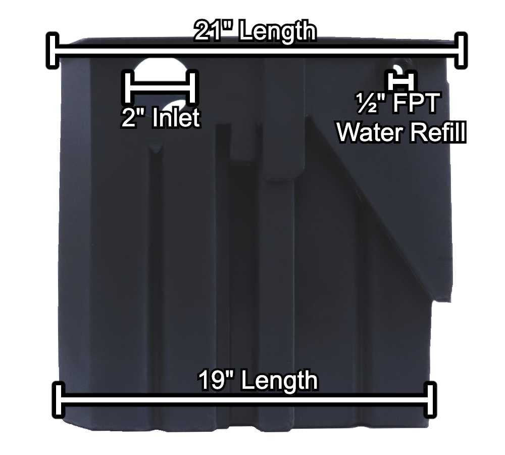 Pondbuilder PondBuilder PB1199 Elite 8 Pond Skimmer with Natural Lid