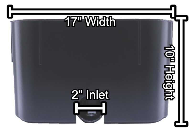Savio F050 16 FilterWeir Spillway