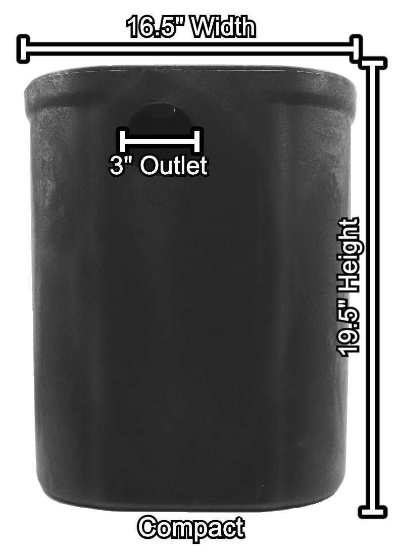 Savio Compact Skimmer - Back