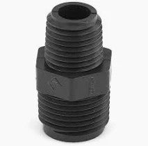 Nipple- 3/8" mpt x 1/2" mpt
