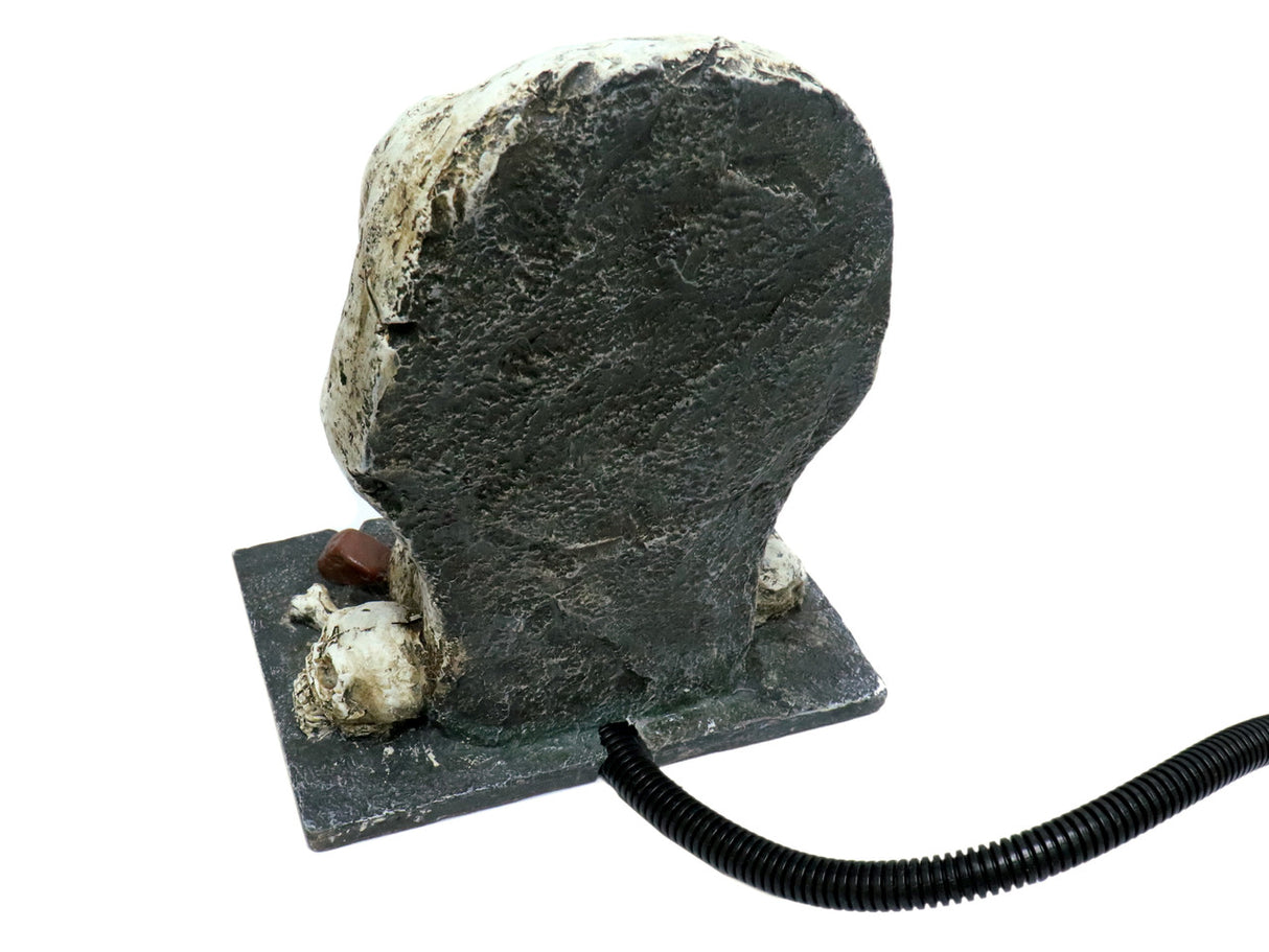 Back view with tubing