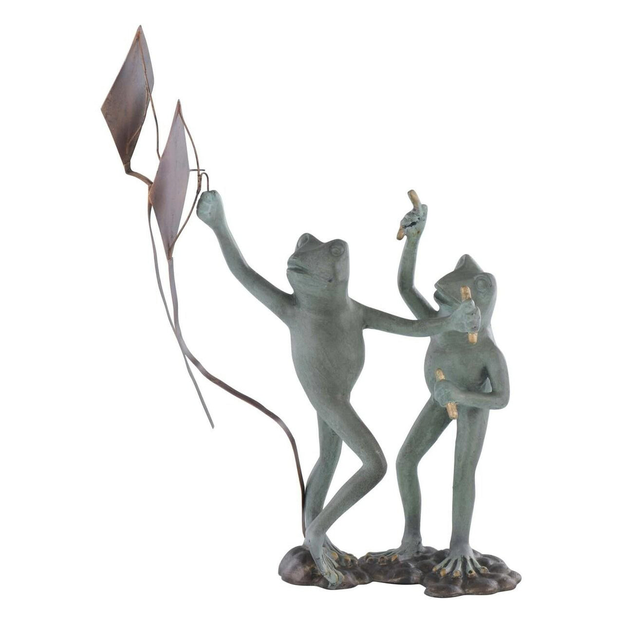 SPI Home 21104 Frog Kite Flyers Sculpture