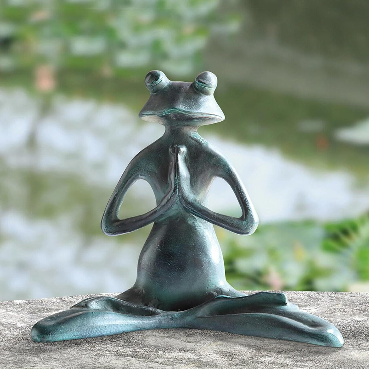 SPI Home Yoga Frog Sculpture