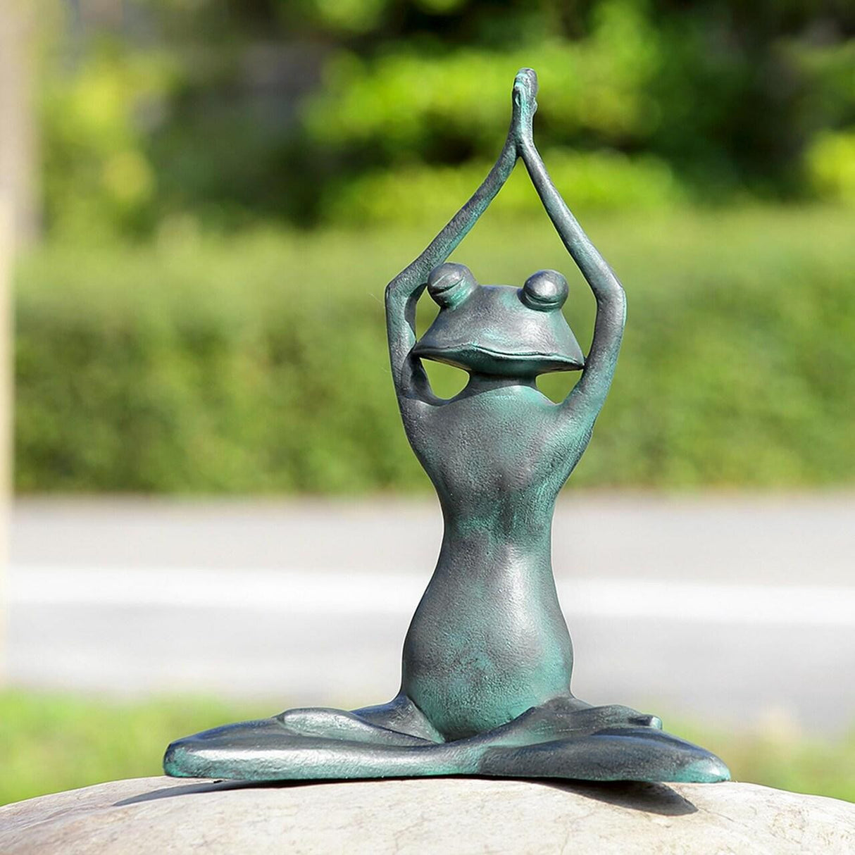 SPI Home Yoga Frog Sculpture