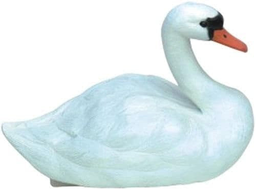 Medium White Floating Baby Swan Decoy