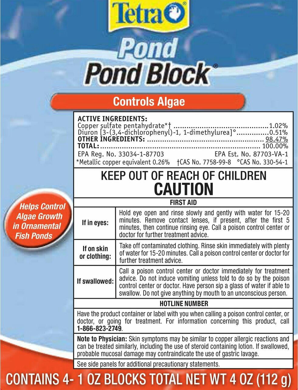 Tetra Pond Block Slow Release - 4 Pack
