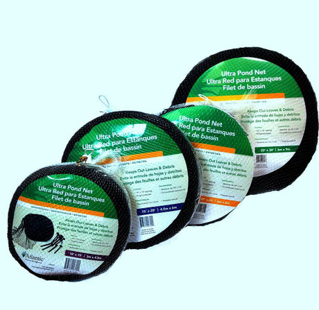 Atlantic Ultra Pond Netting for autumn leaf net and animal control such as herons, hawks, other fish hungry predators | Pond and Garden Depot