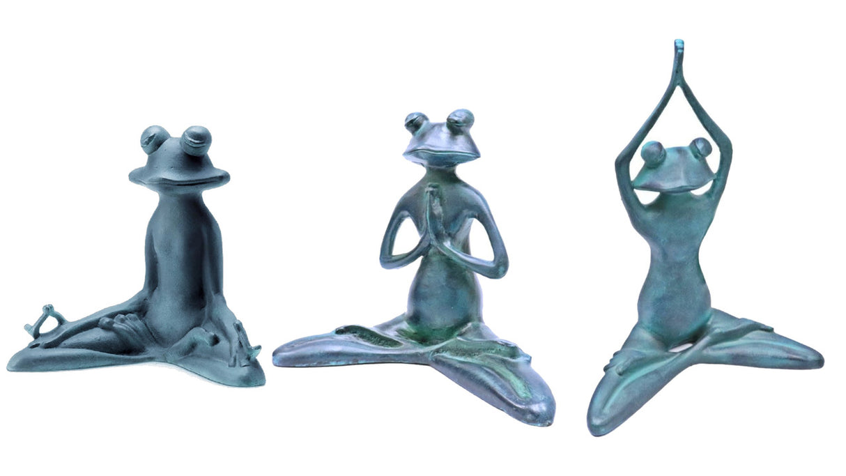 Zen Frog Sculptures | 3 Models