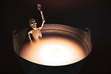 Lovers' Leap & Spooky Skeleton Sauna - Fogging Black Witch's Cauldron