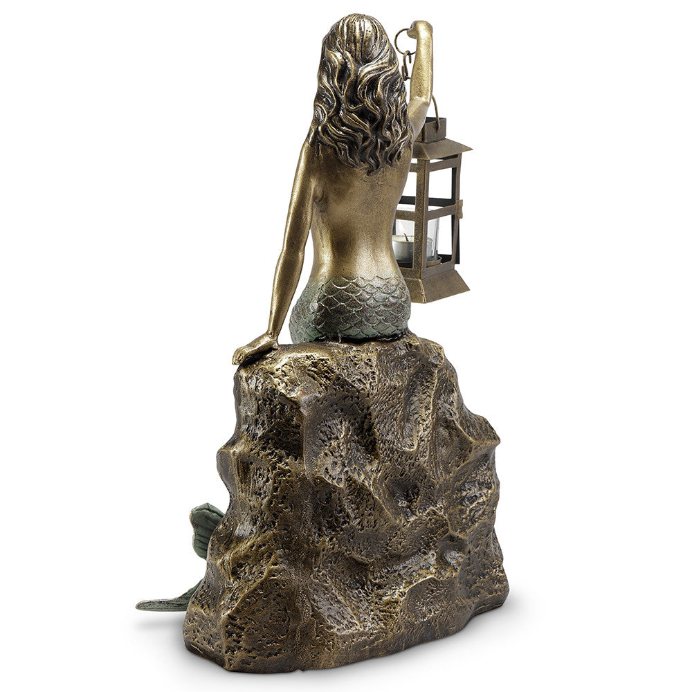 SPI Home Beachside Mermaid Lantern - Thumbnail 3
