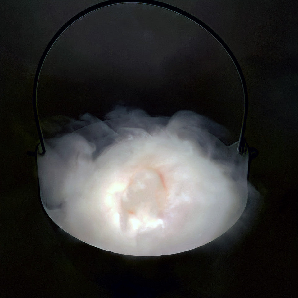 Witch's Halloween Cauldron with Fogger and Lights