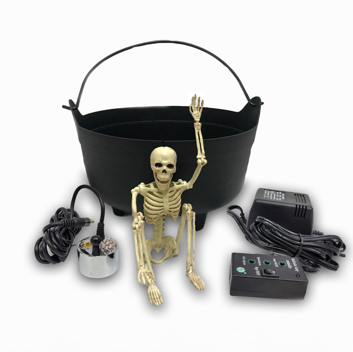 Lovers' Leap & Spooky Skeleton Sauna - Fogging Black Witch's Cauldron