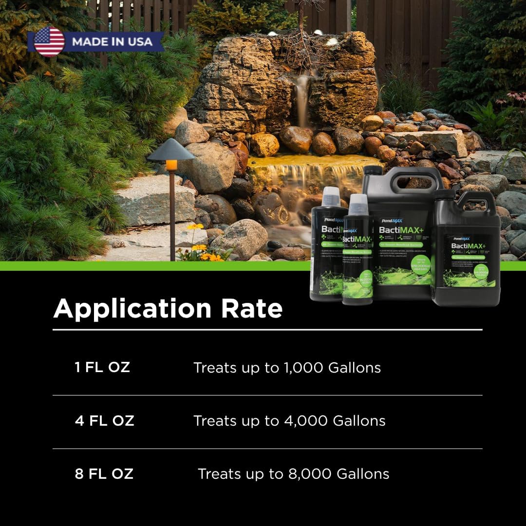 PondMAX - BactiMAX Pond Water Treatment | 64 Ounce
