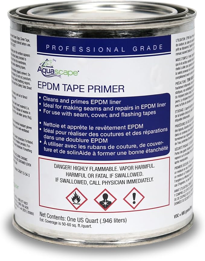 Aquascape 54008 Seam Tape Primer 32 Ounce