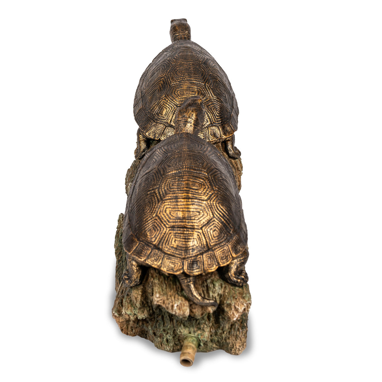 Aquascape Double Turtle on Log Pond Spitter - Thumbnail 2