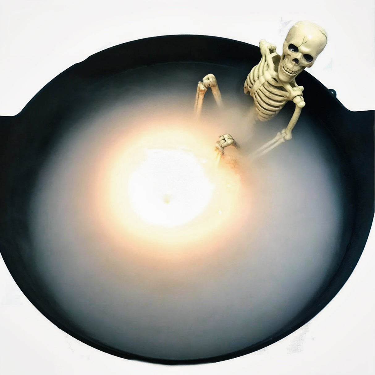 Lovers' Leap & Spooky Skeleton Sauna - Fogging Black Witch's Cauldron
