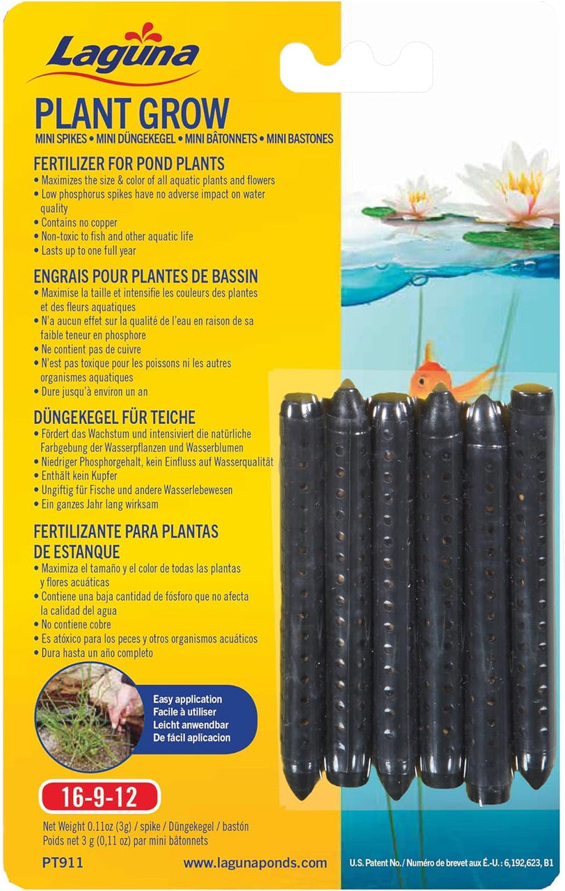 laguna plant grow fertilizer spikes Laguna Fertilizer Spikes for Pond Plants