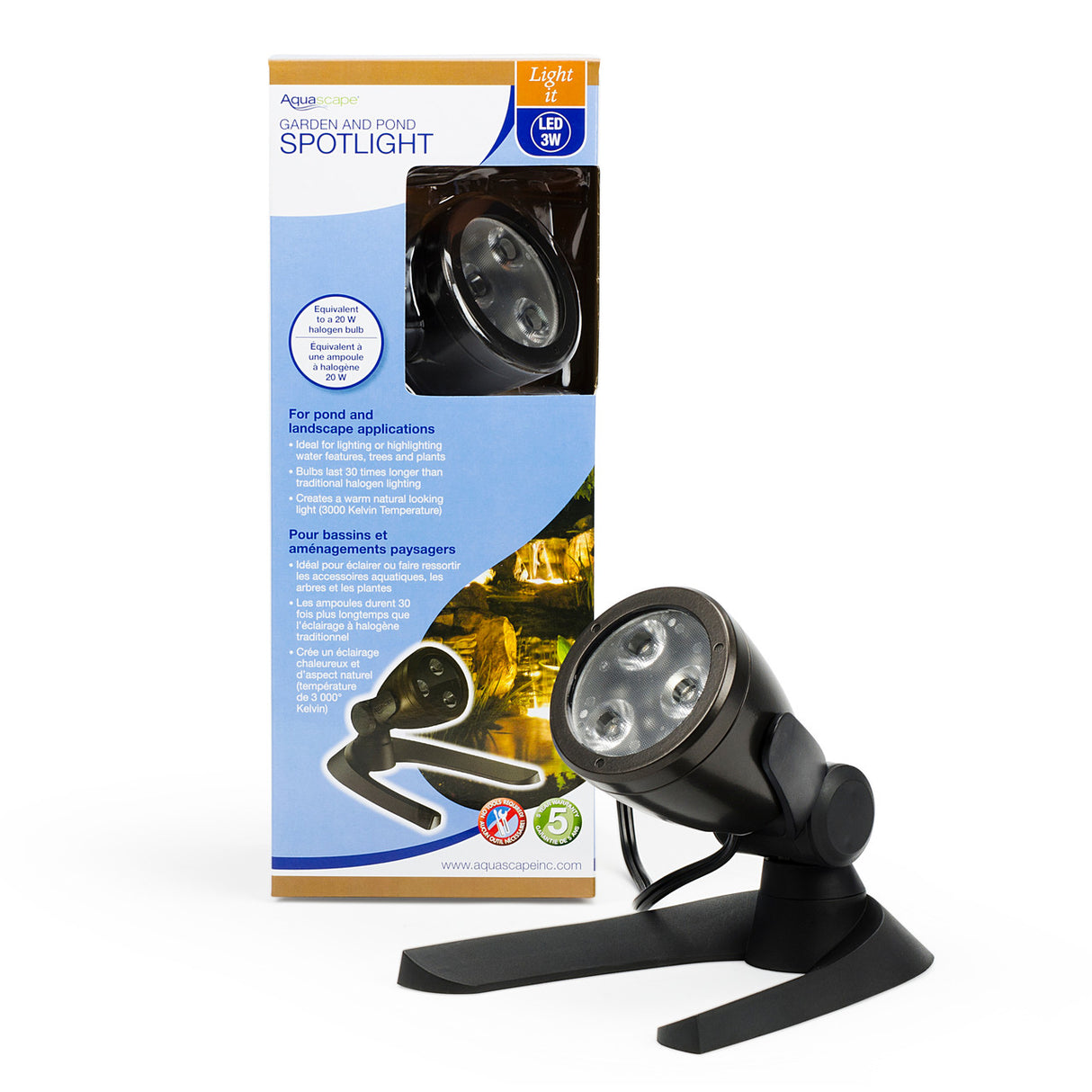 Aquascape 3 Watt Spotlight