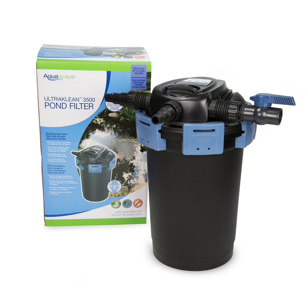UltraKlean 3500 pressurized water filtration system- With Packaging