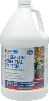 EasyPro - All Season Liquid Bacteria, 128 fl oz (1 gallon), treats 64,000 gallons - ASB128