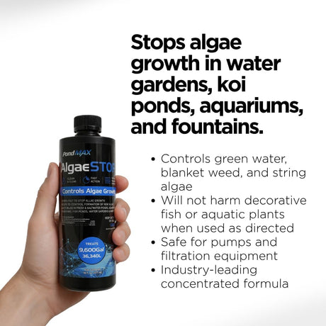 PondMax Algae Stop Liquid - 64 ounce