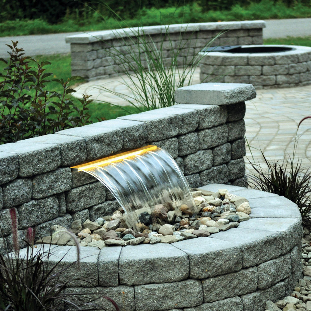 ColorFalls Kit with 24" spillway - installed