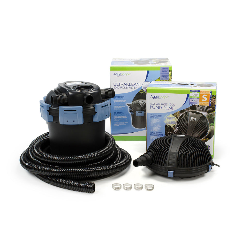 Aquascape UltraKlean Pond Filtration Kit - Model 1500