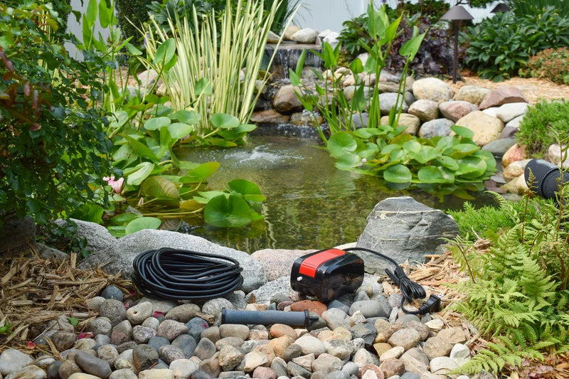 EasyPro - Compact Aeration Series - Pond Aeration Kit - Single Outlet - Ponds up to 1000 gallons - CAS1
