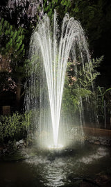 Ocean Mist PJ9000 Floating Fountain with Lights (12 LED Color Changing)