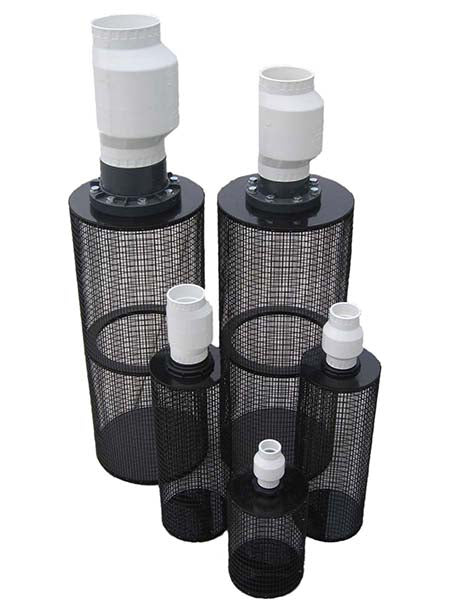 EasyPro - 30" Long / 11" Diameter Centrifugal Pump Intake Filter - for 4" Pipe - 3 Sizes