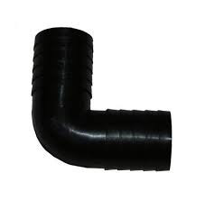 Elbow- 1" barb x 1" barb metric