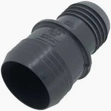 Coupler- 1-1/2" barb x 2" barb-US