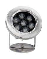 EasyPro - 18 watt LED Submersible Stainless Steel fixture - Warm White - LED series