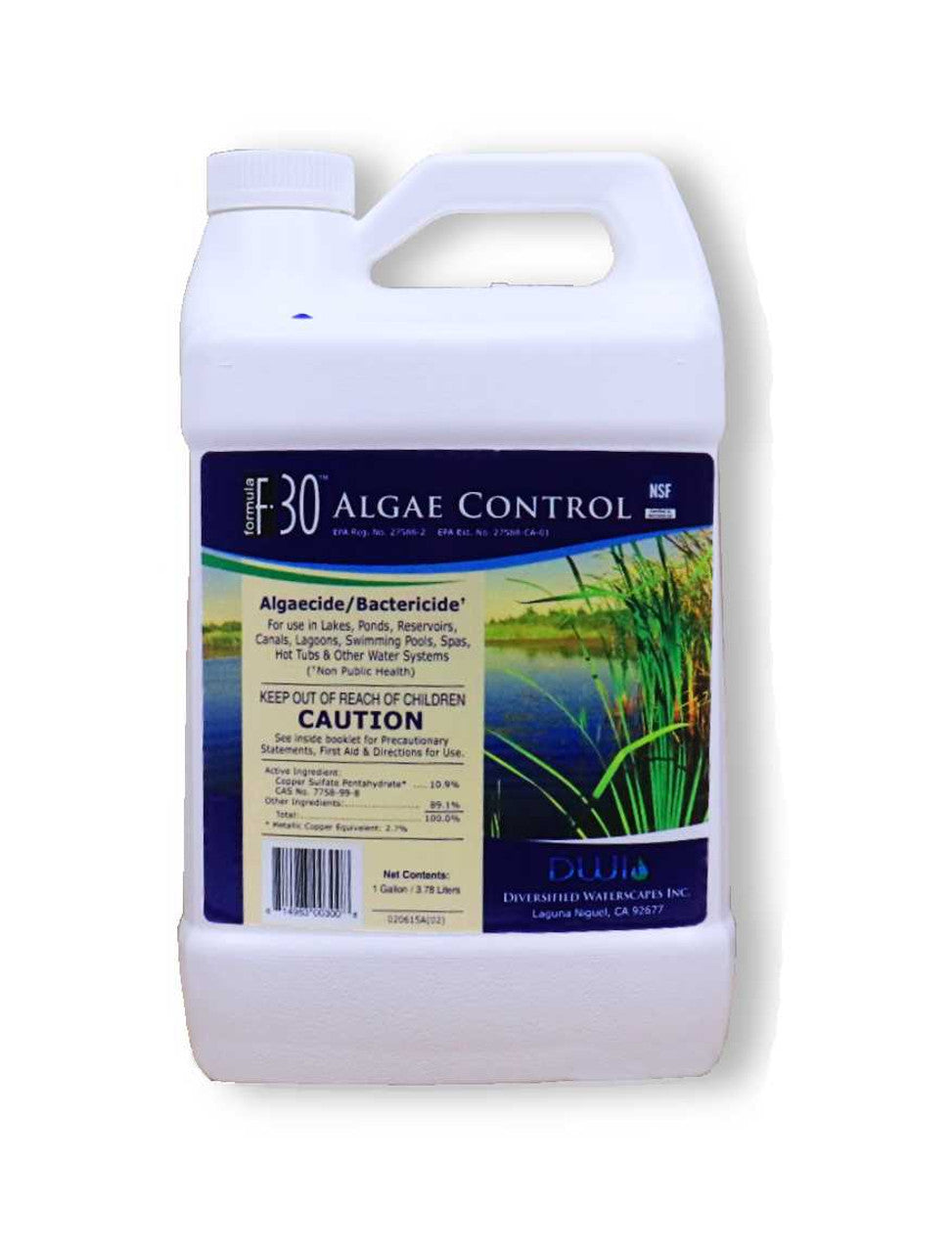 DWI Formula F-30 Algaecide