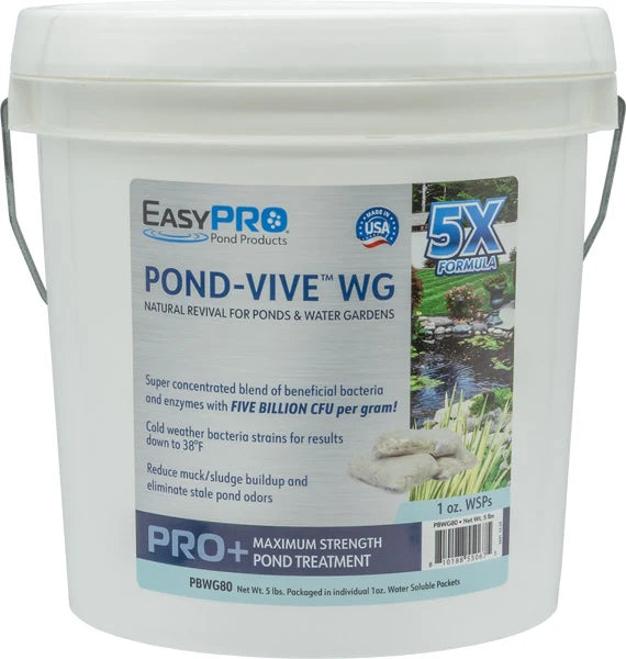 EasyPro - Pond-Vive WG, 12 one oz water soluble packets - Various sizes