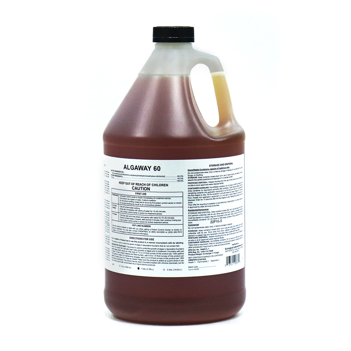 Microbe-Lift Algaway 60 | Super Concentrated Algaecide | 2 Sizes
