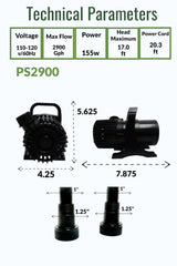 Custom Pro PS series Pond pump