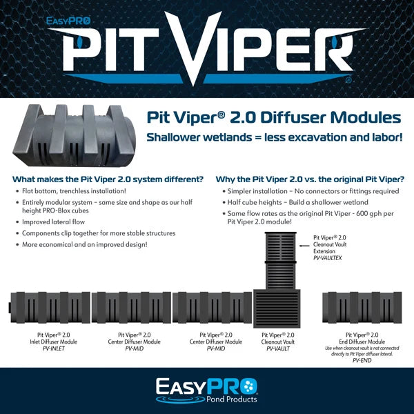 EasyPro - PitViper Clean out Vault, - PV-VAULT
