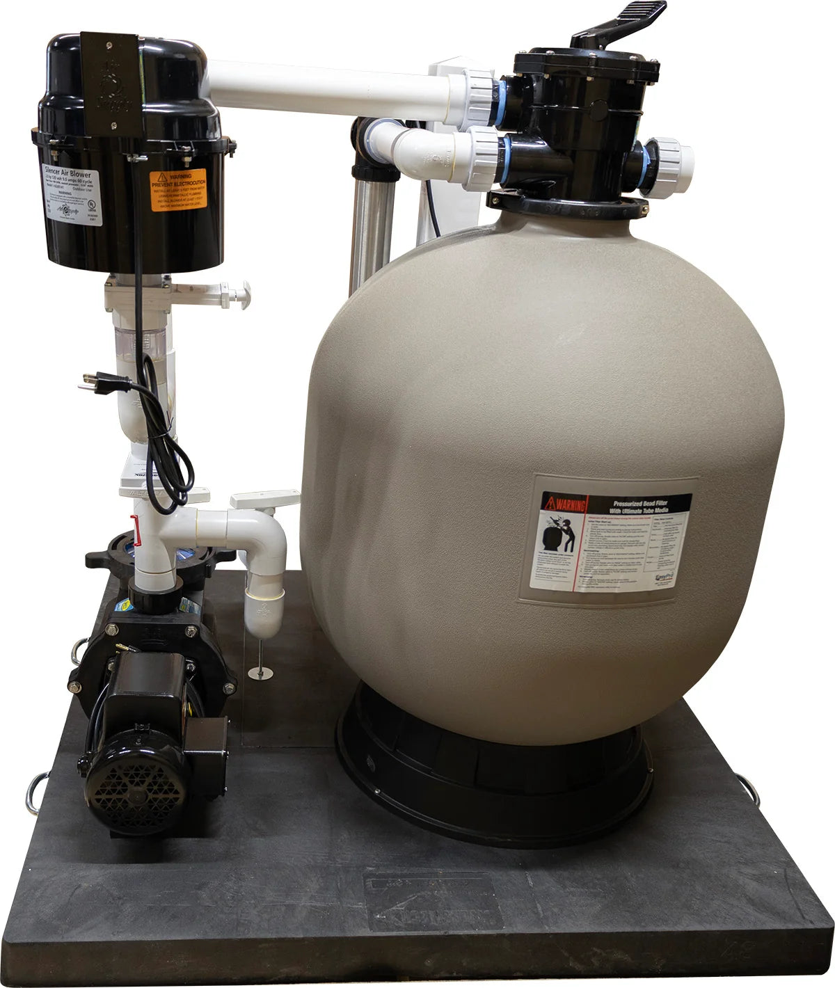 EasyPro SMF Series Deluxe Skid Mount Pond Filtration System – 3,600 - 10,000