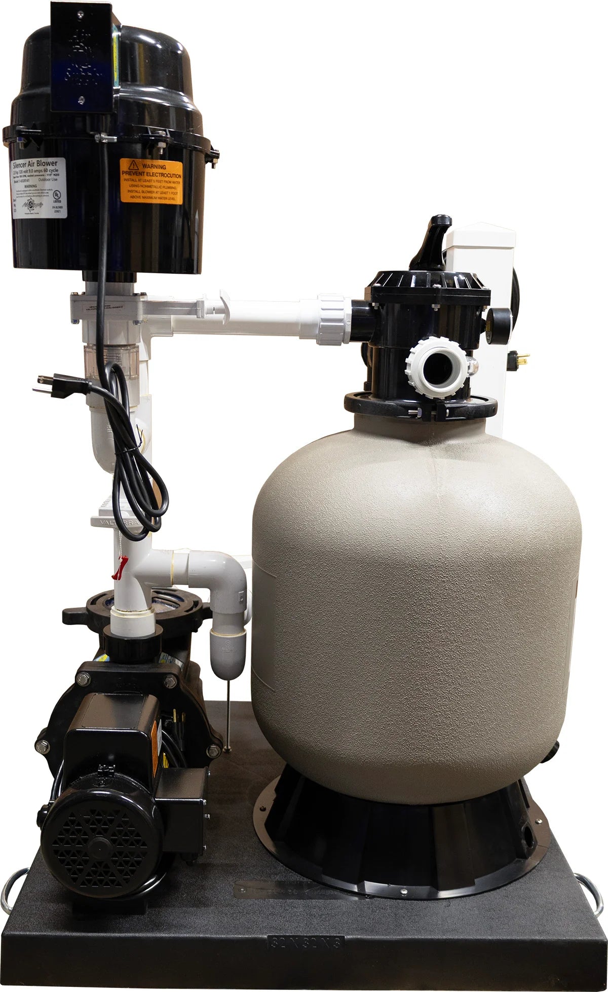EasyPro SMF Series Deluxe Skid Mount Pond Filtration System – 3,600 - 10,000
