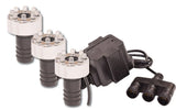 EasyPro - Tranquil Décor Fountain - 3 pack LED barbed light rings with transformer - LED8B3