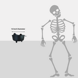 Lovers' Leap & Spooky Skeleton Sauna - Fogging Black Witch's Cauldron
