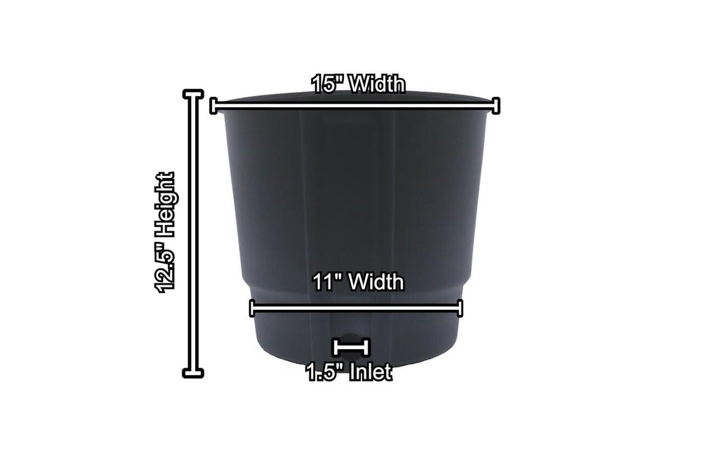 Aquascape 77020 Pond Waterfall Filter - Mini - 12 Inch Spillway - Back