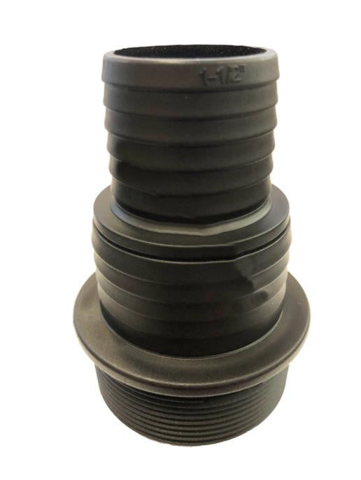 Aquascape Pumpen-Adapter – 5,1 Cm (männlich) Auf 3,8 Cm Mit 5,1 Cm Widerhaken Für Teich- & Springbrunnenpumpen