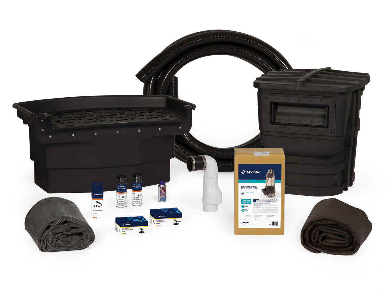 Atlantic Water Gardens Professional 6'x11' Pond Kit - Thumbnail 5