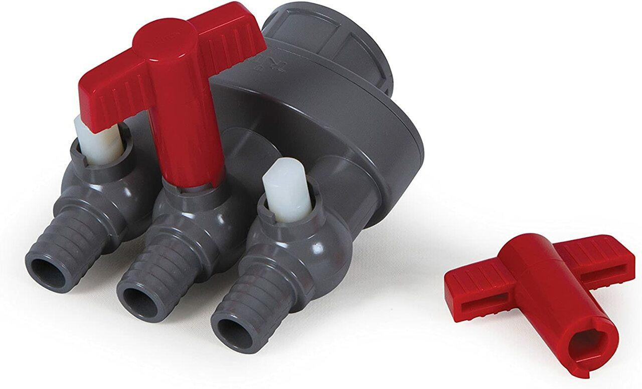 Atlantic Water Gardens TR3WAY Triton 3-Way Diverter for Fountain