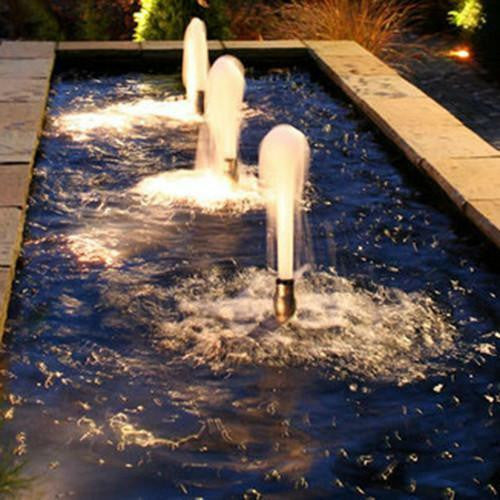 garden fountain spray heads Custom Pro 1" Stainless Steel Foam Jet Water Fountain Nozzle