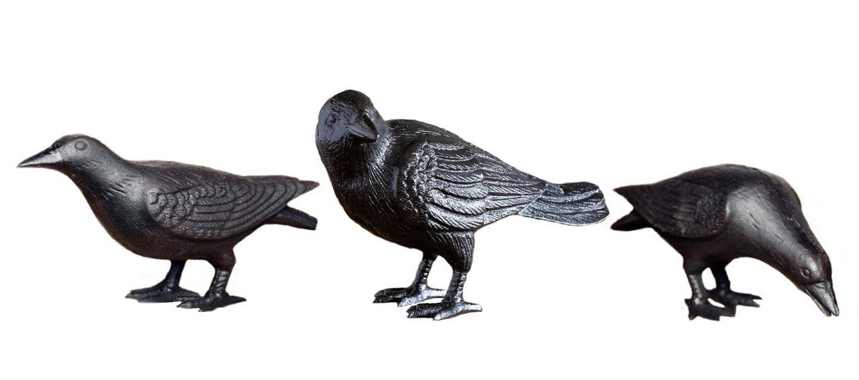 Green Vista Cast Iron Crows