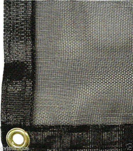 Mesh Tarp Shade Cloth Netting w/ Grommets - 60-70% Shade