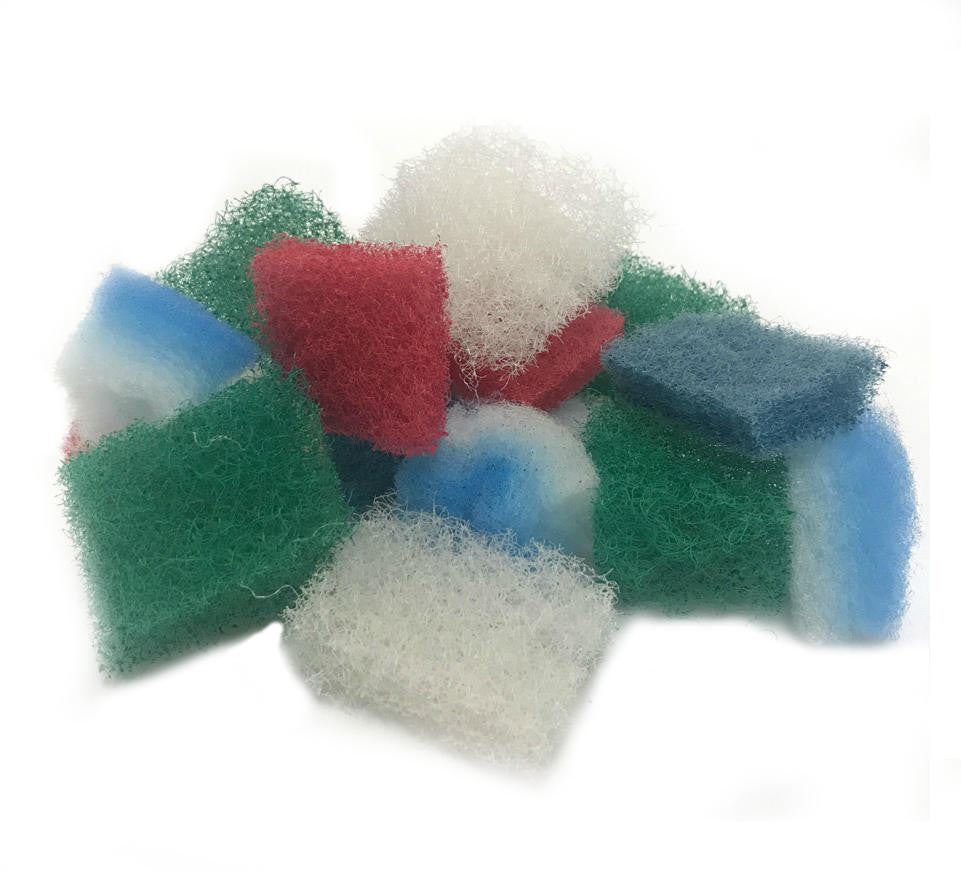 Green Vista Rainbow Koi Kubes Fish Filter Media Plus Beneficial Bacteria and Bag